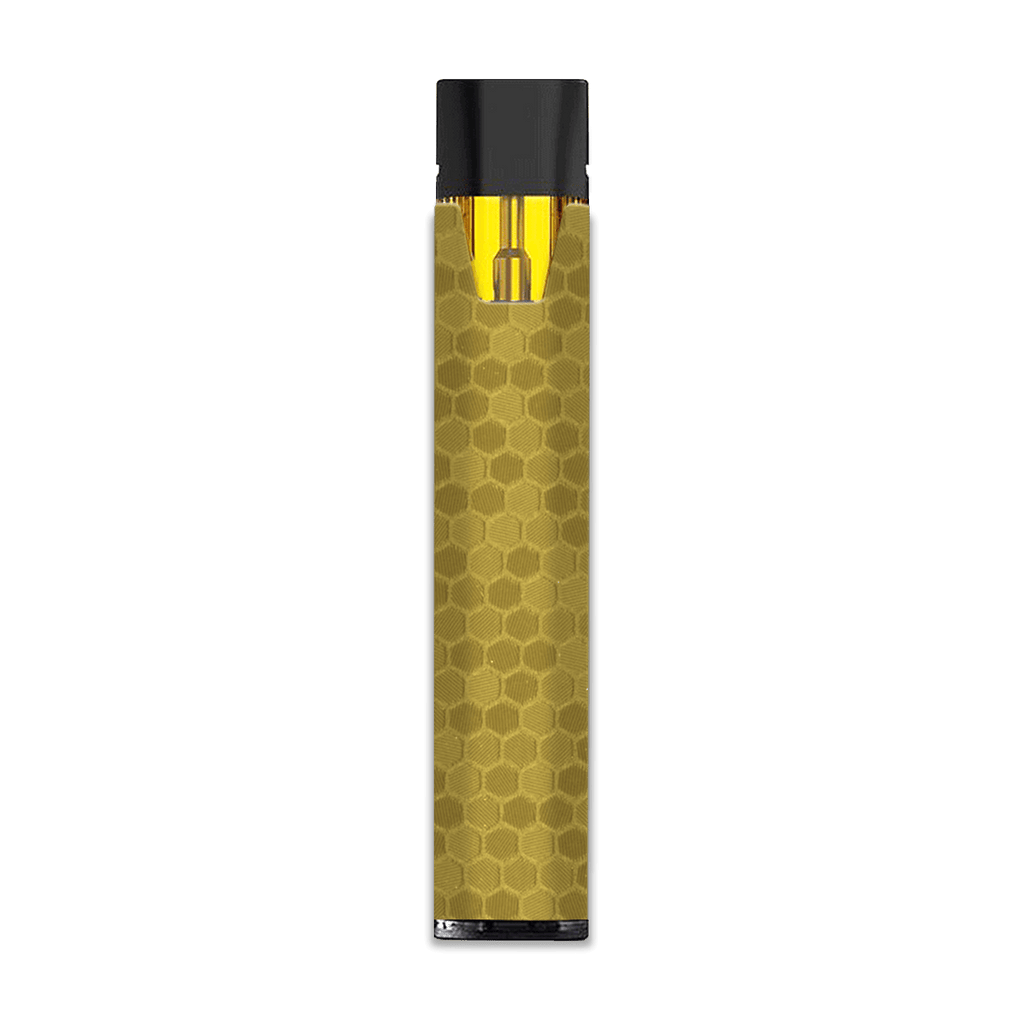 Honeycomb Pattern Gold Wraps | STIIIZY